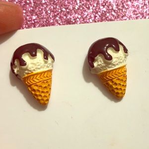 Ice cream Stud Earrings 🍦
